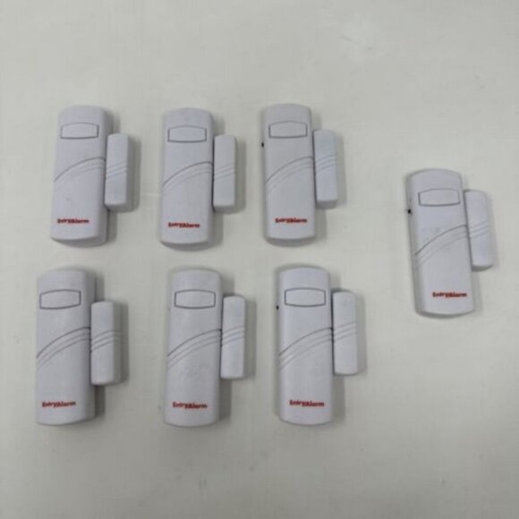 7 pc Wireless Home Alarm System Window Door Entry Sensor Girls Anti-theft Alarms - Picture 1 of 4